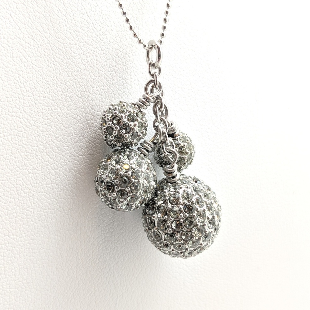 Talbots Swarovski 24 inch necklace - Picture 2 of 5